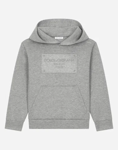 DOLCE & GABBANA FELPA CON CAPPUCCIO