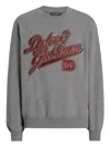 Dolce & Gabbana Jersey With Embroidery In Gray