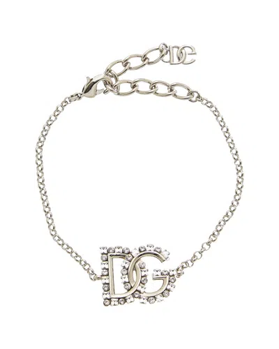 Dolce & Gabbana Fine Link Bracelet In Silver