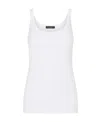 Dolce & Gabbana Man Tank Top White Size 38 Cotton In White