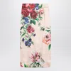 Dolce & Gabbana Longuette Skirt With Floral Print