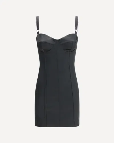 Dolce & Gabbana Women Fitted Bodice Dress In Black