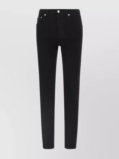 DOLCE & GABBANA FITTED PANTS WITH BACK POCKET AND BELT LOOPS