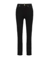Dolce & Gabbana 5-pocket Trousers Featuring Belt Loops In Black