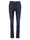 Dolce & Gabbana Slim Fit Denim Trousers With Five Pockets