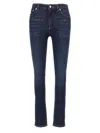 Dolce & Gabbana Slim Fit Denim Trousers With Five Pockets