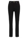 Dolce & Gabbana 5-pocket Trousers Featuring Belt Loops In Black