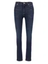Dolce & Gabbana Slim Fit Denim Trousers With Five Pockets In Blue