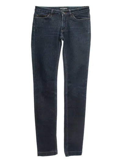 Pre-owned Dolce & Gabbana Five-pocket Jeans In Blue