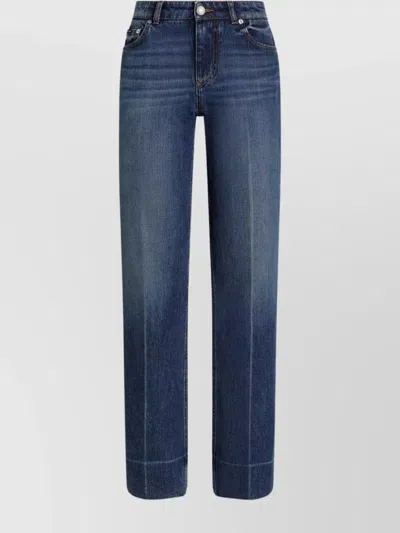 DOLCE & GABBANA FIVE POCKET STRAIGHT LEG JEANS