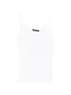 Dolce & Gabbana Fixed Shoulder Strap Top - Size 38 In White