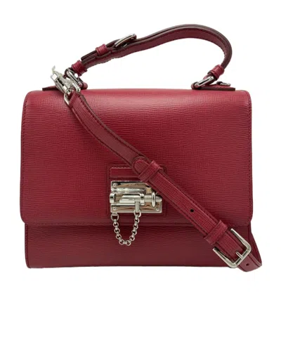 Dolce & Gabbana Flap Shoulder Bag In Red