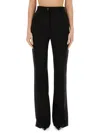 Dolce & Gabbana Flare Leg Trousers With Pockets And Belt Loops