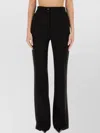 Dolce & Gabbana Flare Leg Trousers With Pockets And Belt Loops