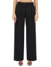 Dolce & Gabbana Flare Pant In Black