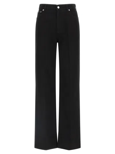 Dolce & Gabbana Flare Pants In Black