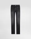 Dolce & Gabbana Flared Denim Jeans In Multicolor