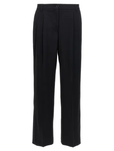 Dolce & Gabbana Flared Pants In Black