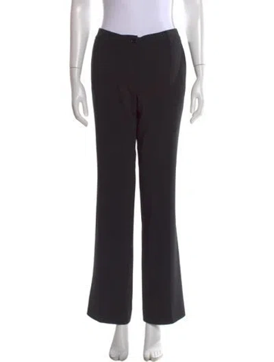 Pre-owned Dolce & Gabbana Flared Pants In Black