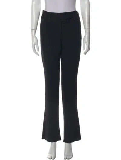 Pre-owned Dolce & Gabbana Flared Pants In Black