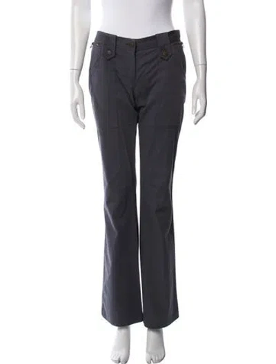 Pre-owned Dolce & Gabbana Flared Pants In Grey