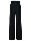 Dolce & Gabbana Pinstripe Virgin Wool Straight Pants