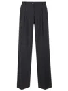 Dolce & Gabbana Casual Pants With Belt Loops In Black