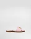 Dolce & Gabbana Flat Calfskin Slipper