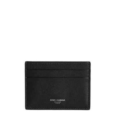 DOLCE & GABBANA DOLCE  GABBANA LOGO PRINTED CARDHOLDER
