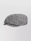Dolce & Gabbana Grey Hat With Short Brim In Wool Blend Man In White