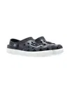 Dolce & Gabbana Blue Mules For Kids With Logo Dg In Blue