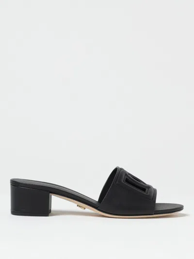 DOLCE & GABBANA HEELED SANDAL DOLCE & GABBANA WOMAN COLOR BLACK,g43872002