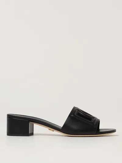 DOLCE & GABBANA FLAT SANDALS DOLCE & GABBANA WOMAN COLOR BLACK,F74414002
