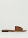 Dolce & Gabbana Slide Sandals With Cut Out Logo