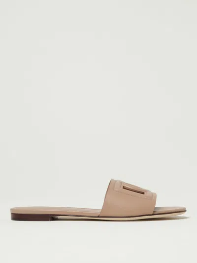 Dolce & Gabbana Flat Sandals  Woman Color Pink