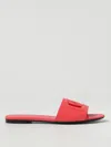 Dolce & Gabbana Flat Sandals  Woman Color Red In Rot