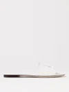 Dolce & Gabbana Leather Dg Millennials Slides In White