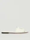Dolce & Gabbana Flat Sandals  Woman Color White In White