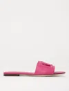 Dolce & Gabbana Flat Sandals  Woman Color Wisteria