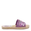 Dolce & Gabbana Embroidery Espadrilles In Purple