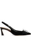 Dolce & Gabbana Velvet High-heeled Shoes In Black