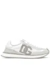Dolce & Gabbana Dg Cushion Mixed-material Sneakers In Neutral