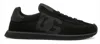 Dolce & Gabbana Dg Cushion Leather Blend Sneaker In Black