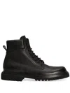 Dolce & Gabbana Ankle Boots In Smooth Calf Leather In Black
