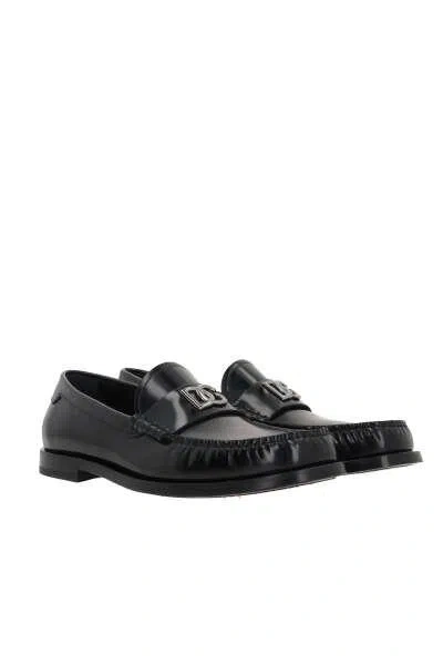 Dolce & Gabbana Flat Shoes In Black