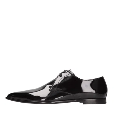 Dolce & Gabbana Flat Shoes Black In Nero Neri E Grigi