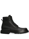 Dolce & Gabbana Day Classic Hammer Ankle Boots Dolce&gabbana Leather Black In Multi