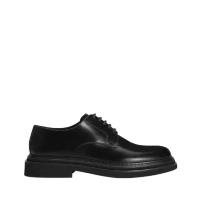 Dolce & Gabbana Flat Shoes Blacks And Greys In Multi