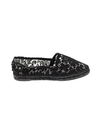 Pre-owned Dolce & Gabbana Flats In Black