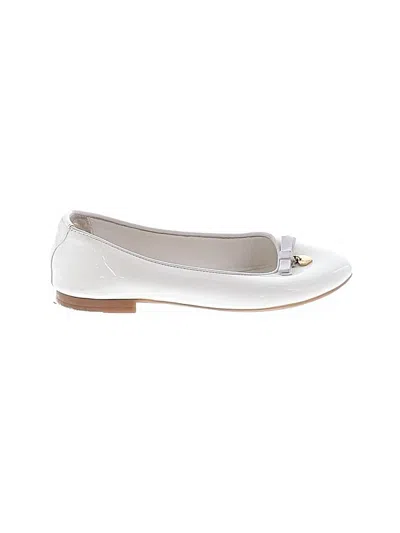 Pre-owned Dolce & Gabbana Kids' Flats In White